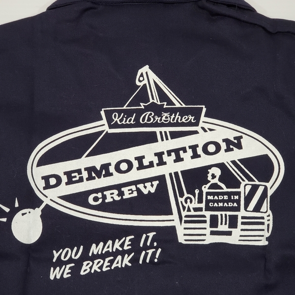 Kids Demolition Crew bowling shirt - Picture 4 of 6